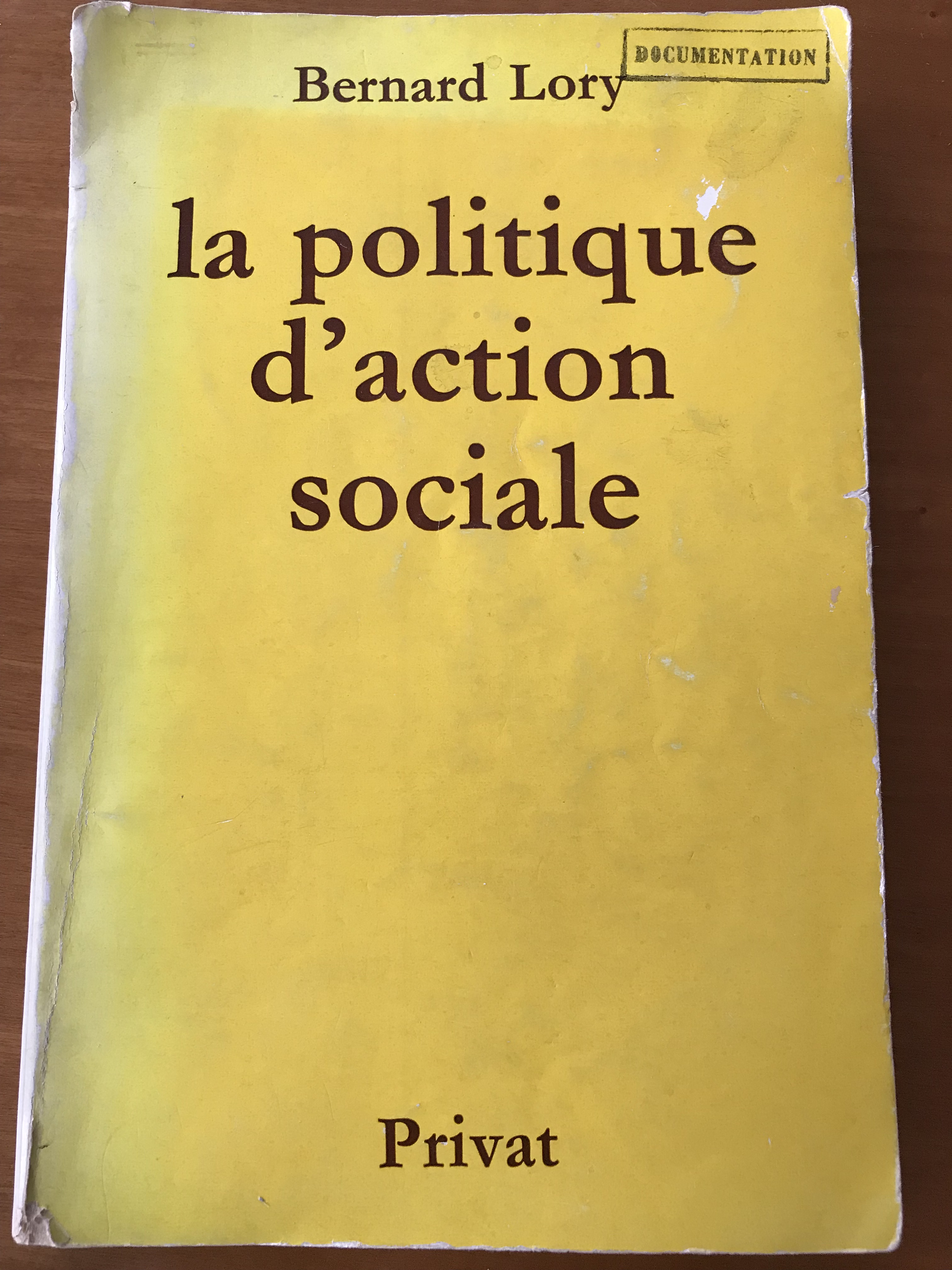 La politique d’action sociale