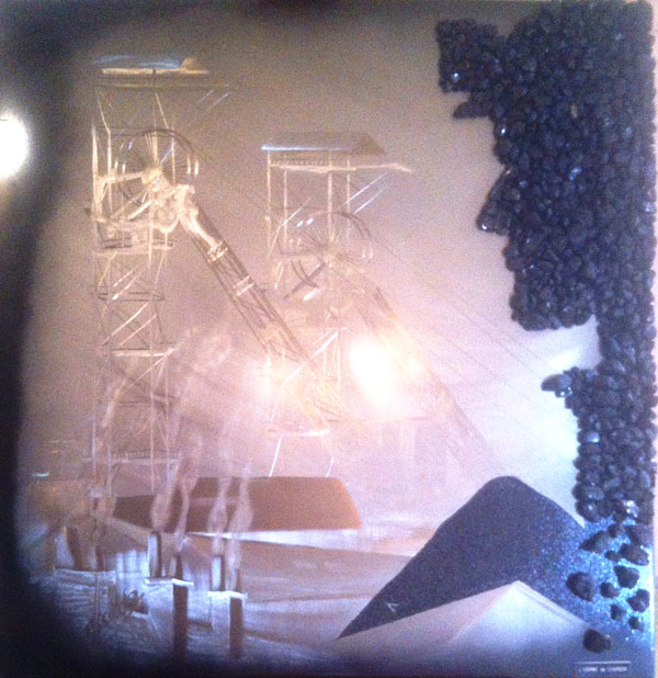 «L’Homme de charbon » - luminoxygraphie - Marc LACHAIZE 